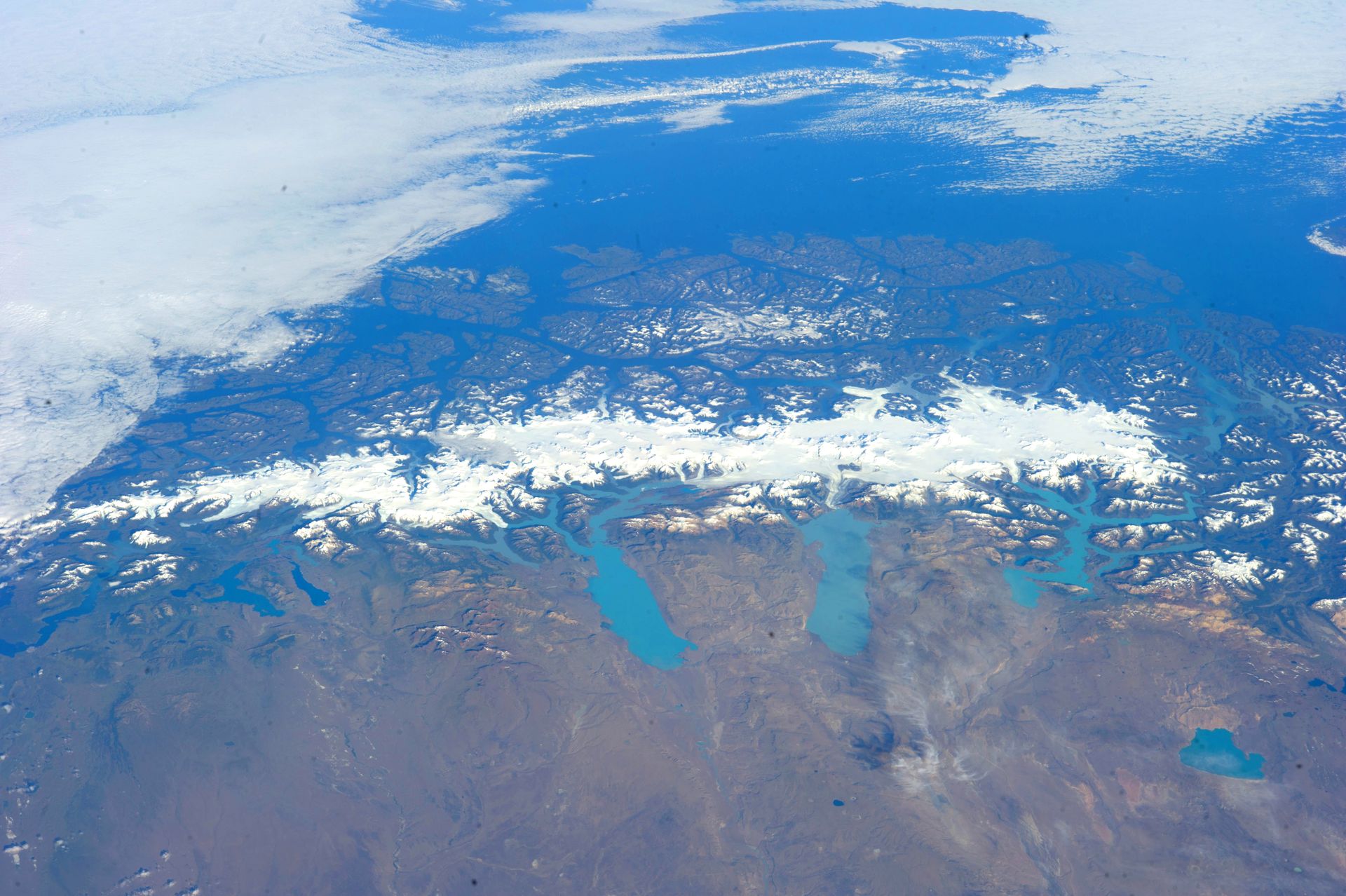 Campo de hielo patagonico sur